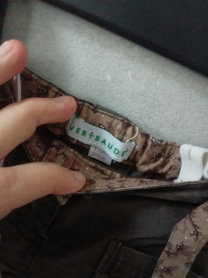 Pantalon Vertbaudet 9 mois - photo numéro 2