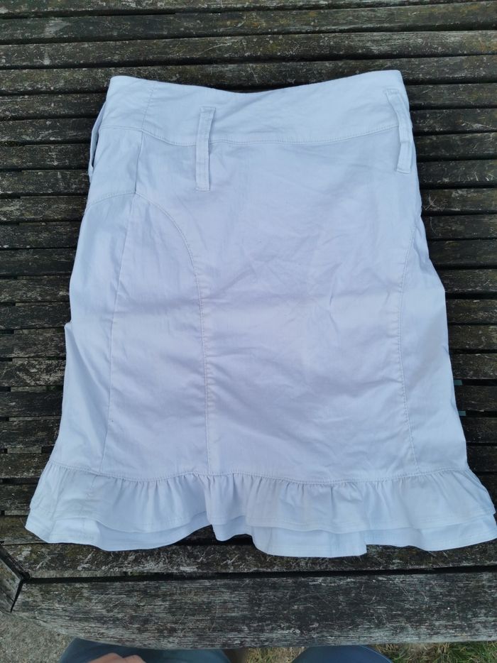 Jupe blanche taille 36