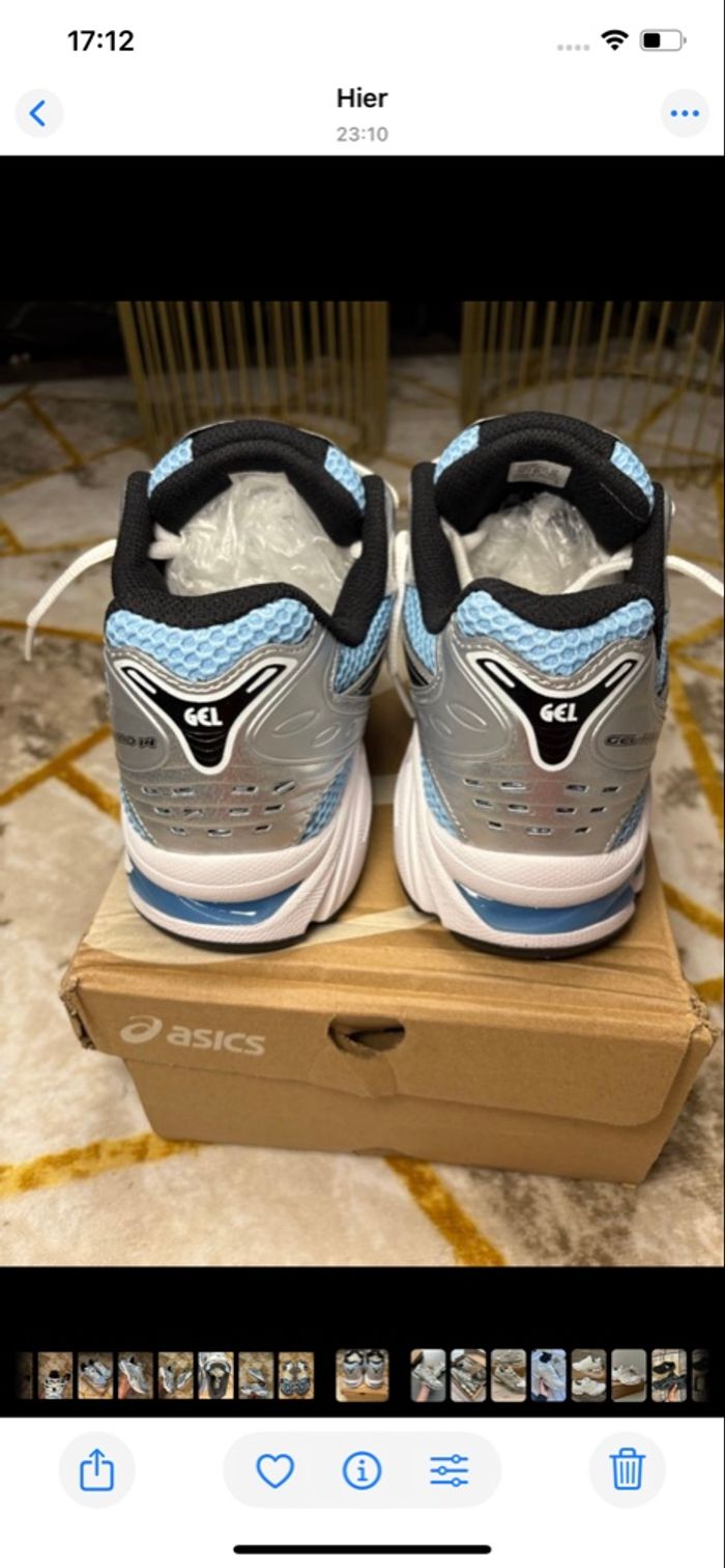 Asics kayano 14 bleu ciel gris 41 - photo numéro 4
