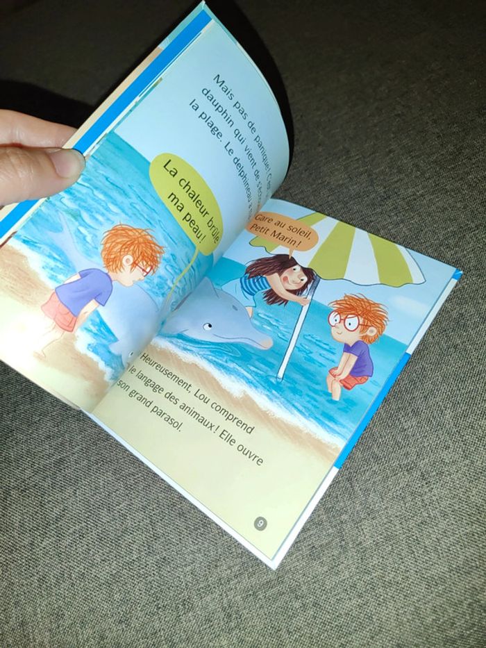 Livre les animaux de Lou - courage petit marin - photo numéro 5