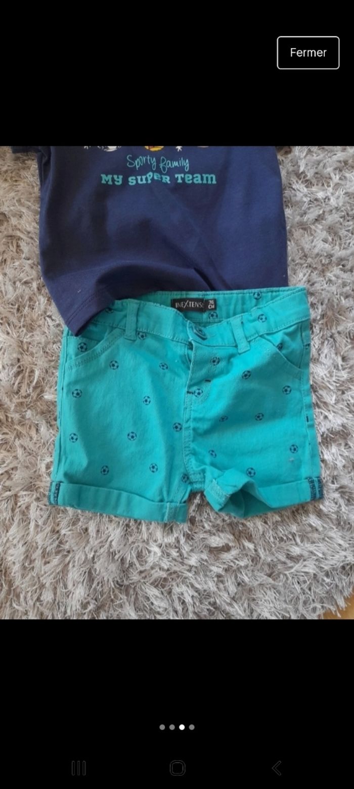 Ensemble short t-shirt - photo numéro 2