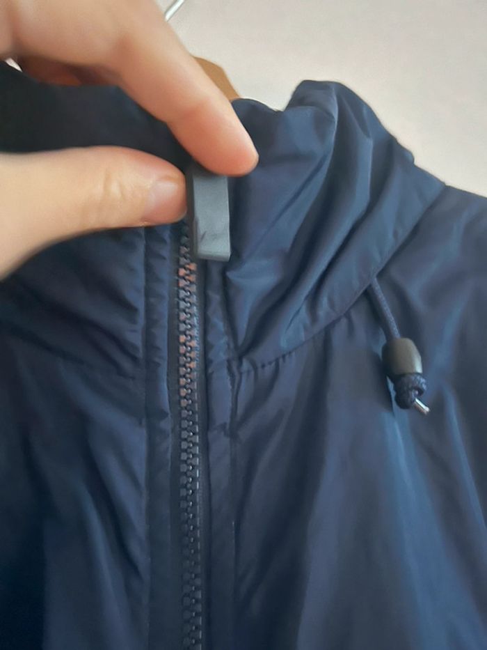 Magnifique manteau / veste Nike vintage taille XL couleur bleu marine - photo numéro 8