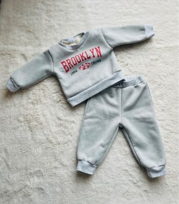 Ensemble jogging doublure sherpa