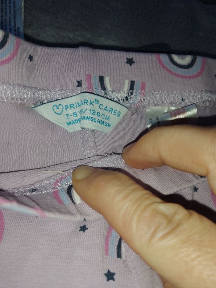 2 leggings 7/8 ans - photo numéro 2