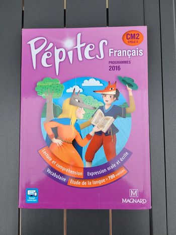 Livre CM2 Pépites français