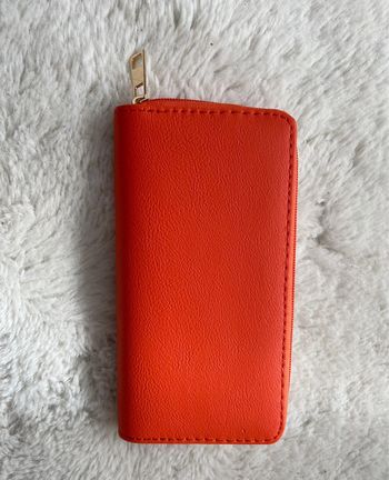 Portefeuille orange neuf