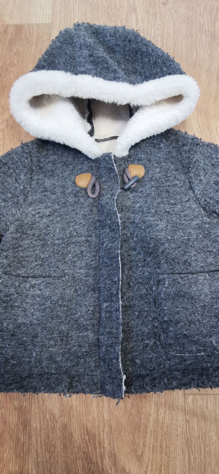 Manteau bébé fille 12 mois obaïbi - photo numéro 2