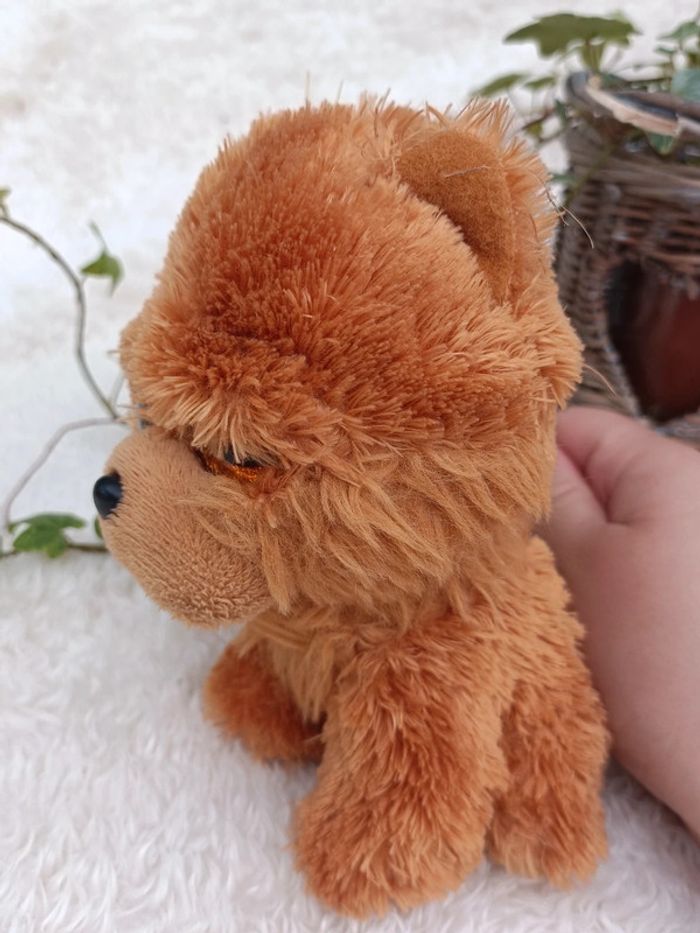 Peluche chien marron Ty - photo numéro 2