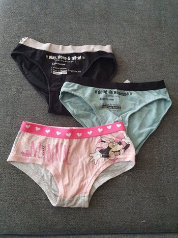Lot de culottes 8-10 ans