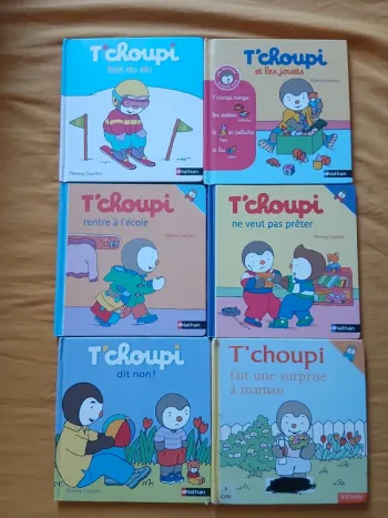 Lot de 6 livres 📚 de T'choupi
