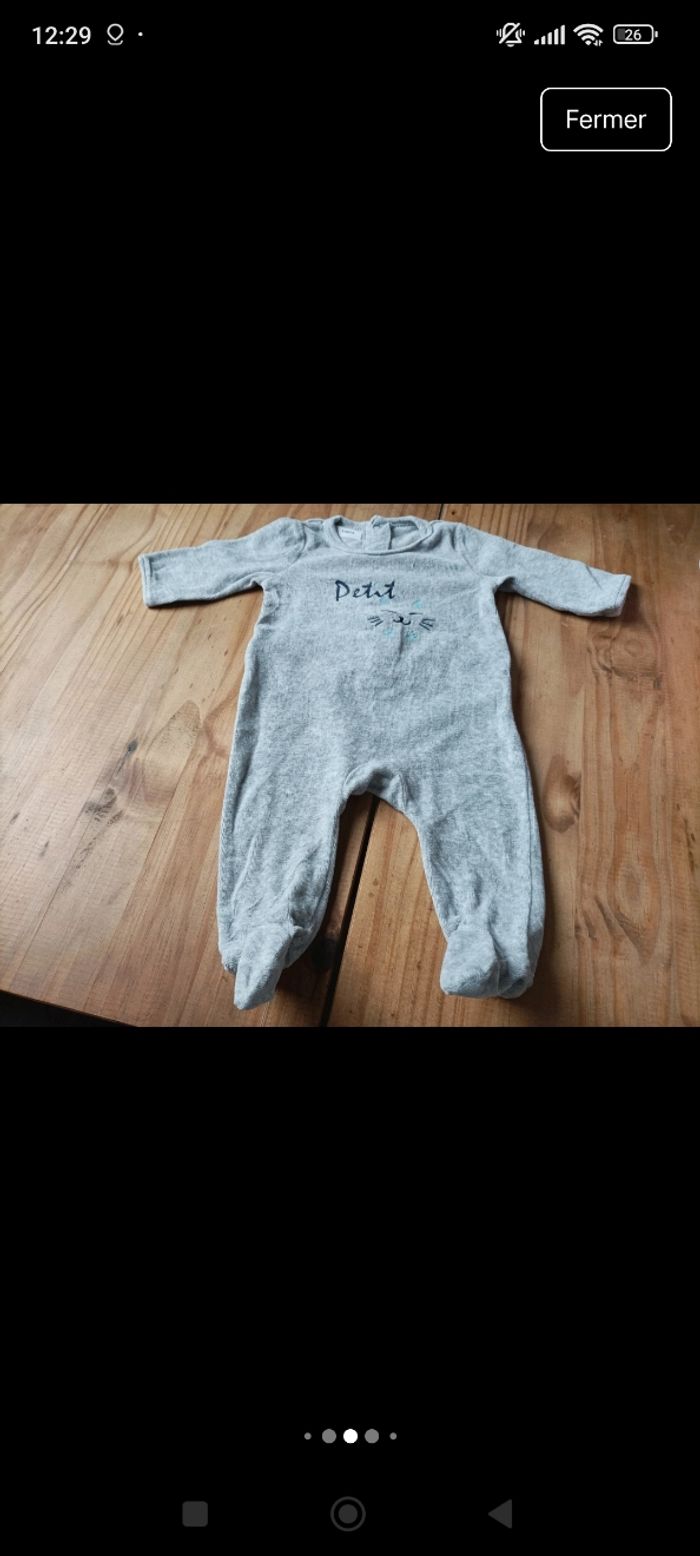 Pyjama bébé fille 3 mois - photo numéro 4