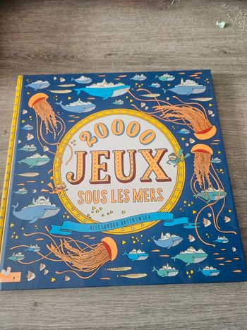 Grand livre 20000 jeux sous les mers