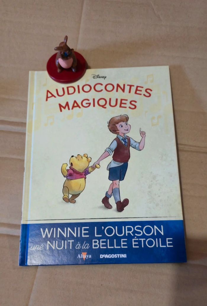 128ėme audioconte magique altaya deagostini disney audio conte compte comte magic livre figurine