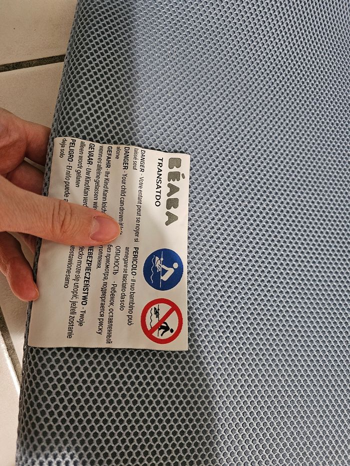 Transat de bain bébé beaba - photo numéro 2