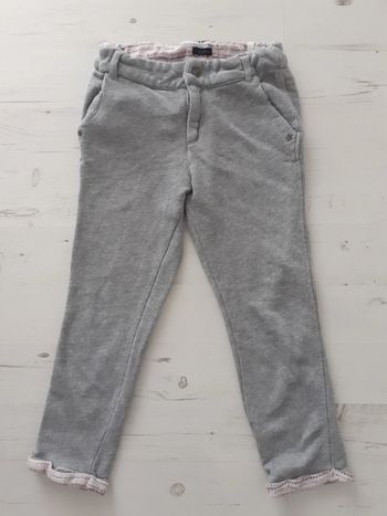 Pantalon fille 8 ans IKKS gris