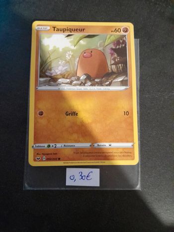 Carte Pokémon Taupiqueur 92/202