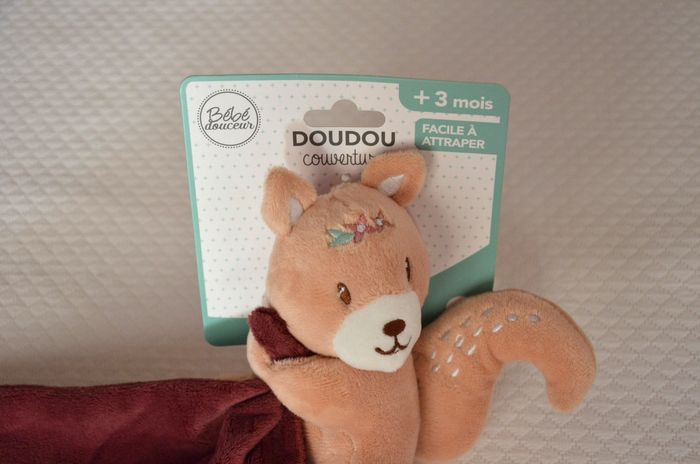 DOUDOU ECUREUIL ** DOUCEUR BEBE ** 1654 - photo numéro 2