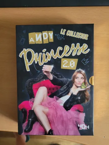 livre collector Andy princesse 2.0