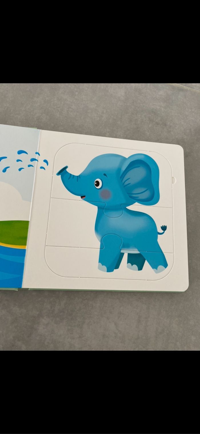 Mon premier livre puzzle animaux - photo numéro 5