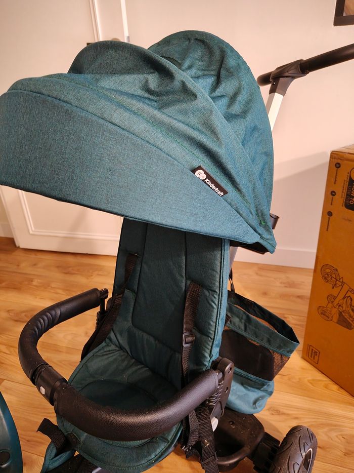 Tricycle Kinderkraft Easytwist - Midnight Green - photo numéro 2