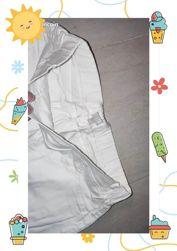 Pantalon blanc taille 38 BNK - photo numéro 3