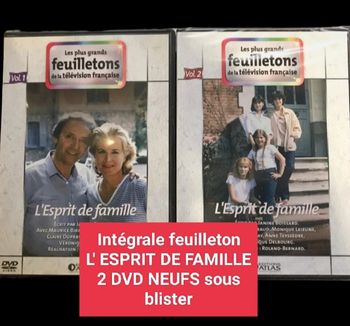 L' ESPRIT DE FAMILLE - 2 DVD NEUFS