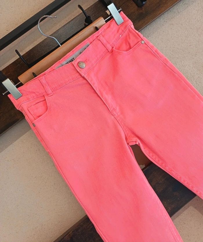 Jean skinny Fluo 9/10 ans - photo numéro 7