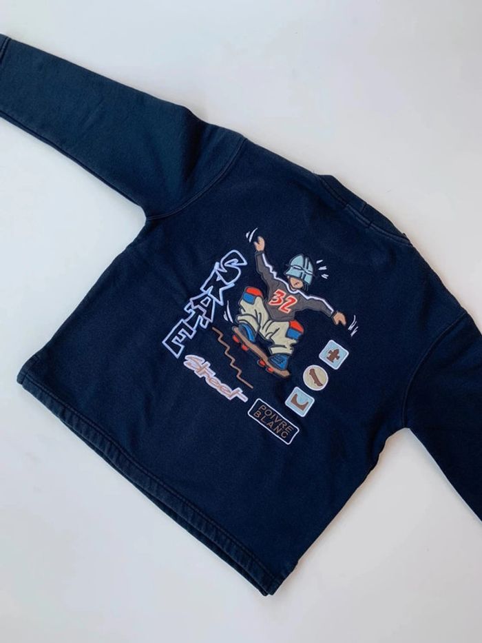 Sweat-shirt Poivre Blanc 10ans - photo numéro 7