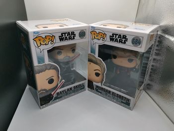 Lot 2 figurines pop funko edition star wars neuf