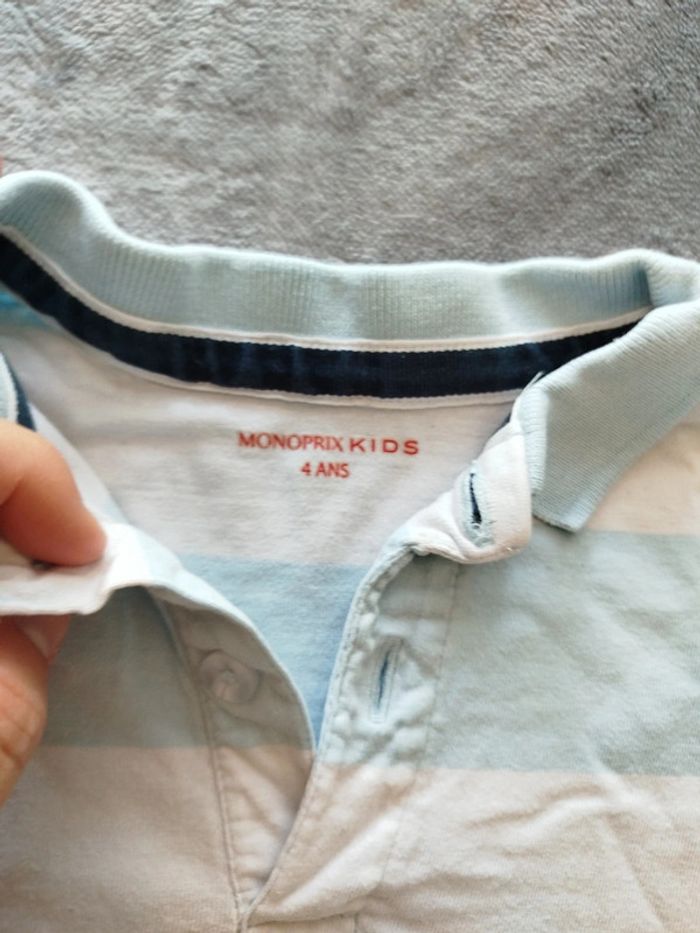 Polo manches longues 4 ans - photo numéro 2