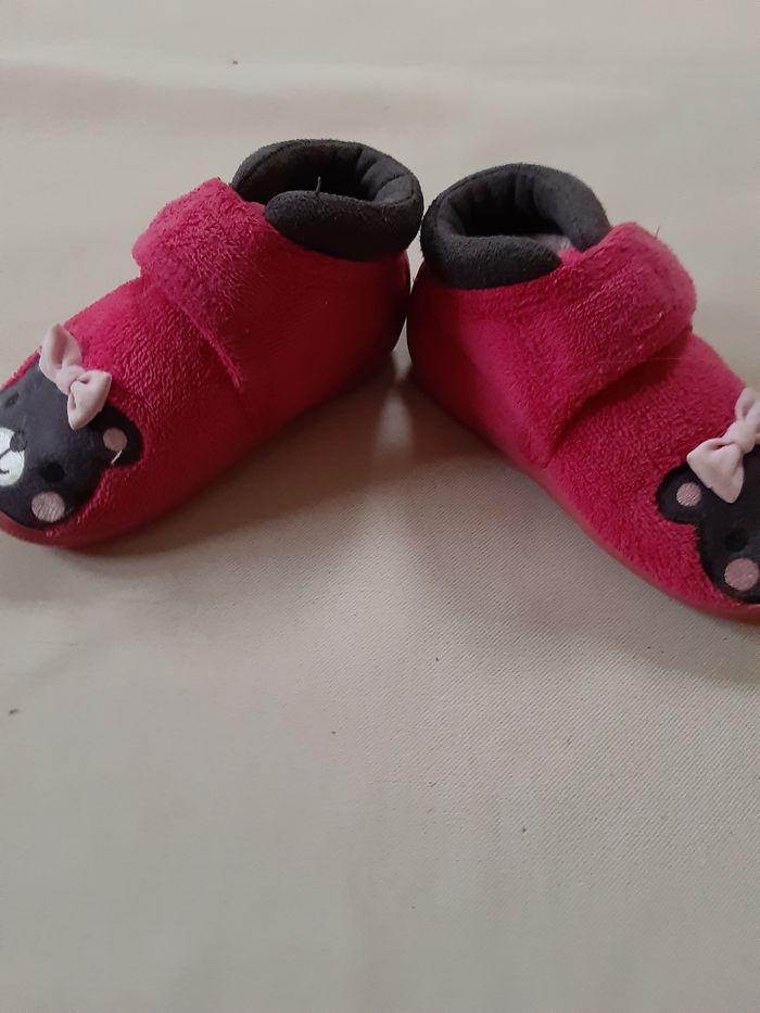 Chaussons fille - tête d'ourson - isotoner - 20 - photo numéro 3