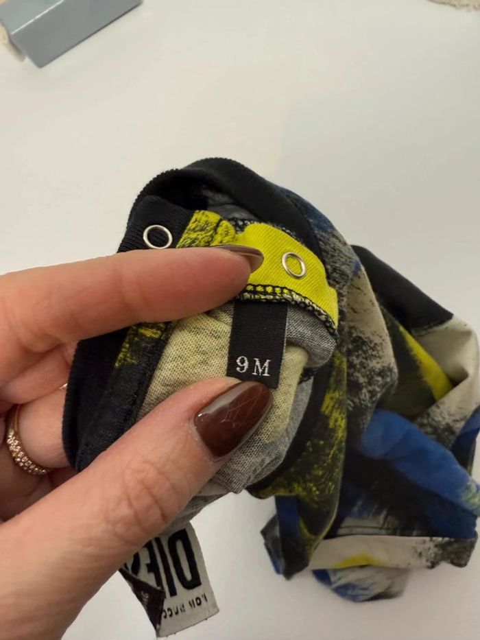 T-shirt Diesel bébé garçon taille 9 mois - photo numéro 4