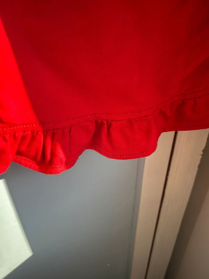 Petite veste en jean rouge 12 mois Plus Collection - photo numéro 5