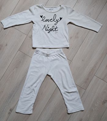 Pyjama écru (2pc)