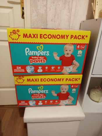 Pampers pants taille 4