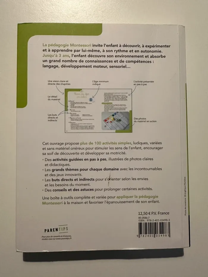 Livre 100 activités Montessori avec mon tout petit, 0-3 ans - photo numéro 5
