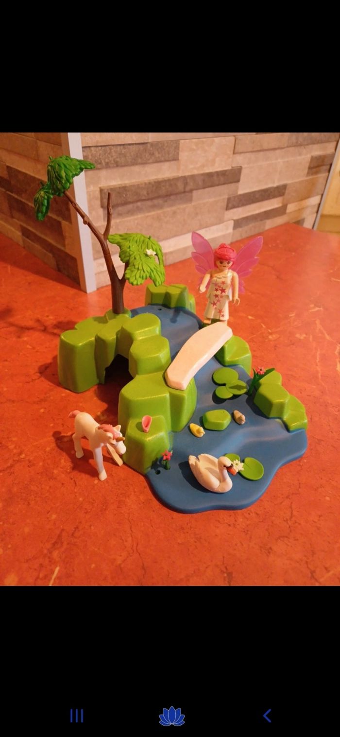 Playmobil jardin des fées et licorne n 4148
