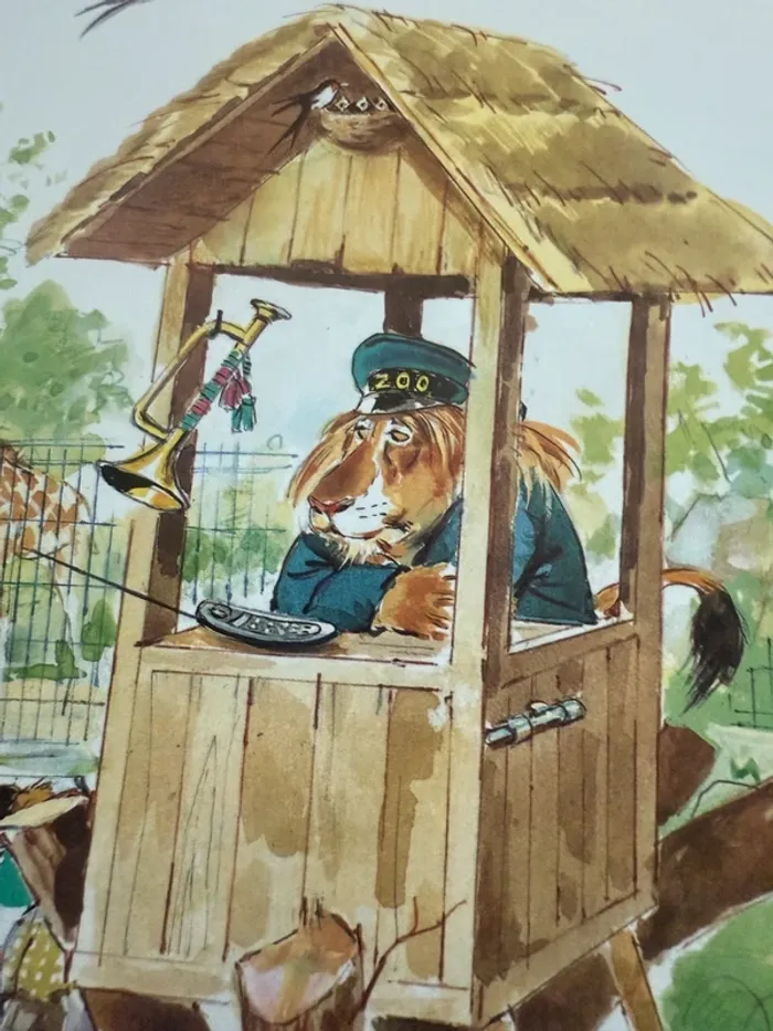 Caroline et les Vagabonds livre chien lion singe brigands SDF sans abris Pierre Probst - photo numéro 2