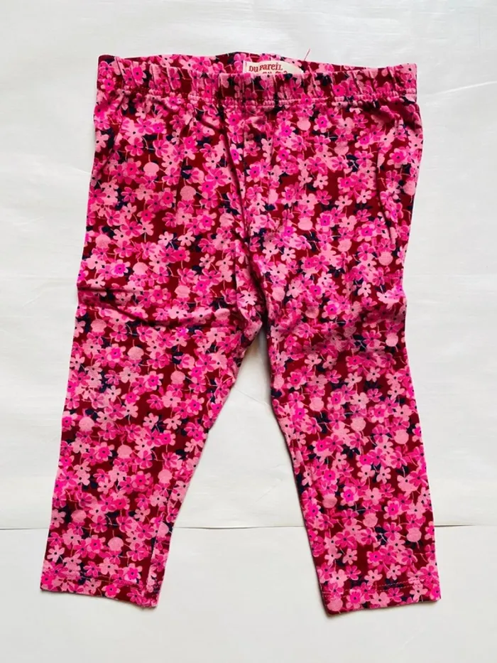 Lot 6 leggings fille 12 mois - photo numéro 5