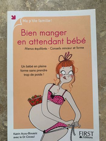 Livre Bien manger en attendant bébé