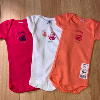 # bodies # petit bateau # 3 mois