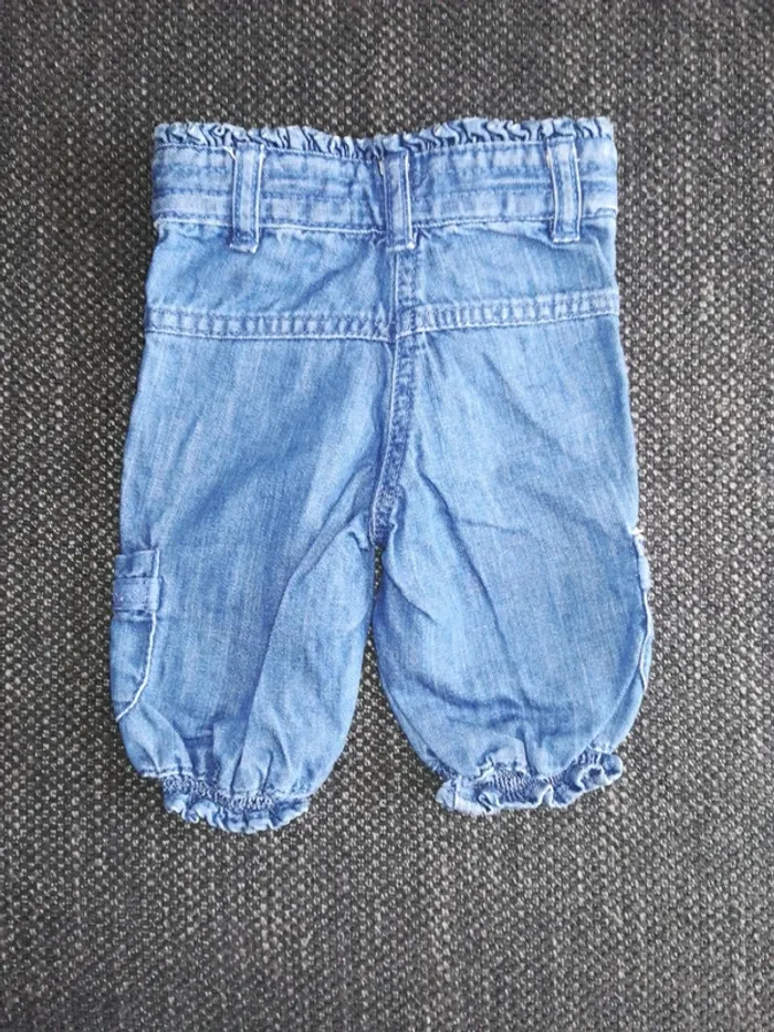 Lot de 2 jolis pantalons, bébé fille, 3mois - photo numéro 9