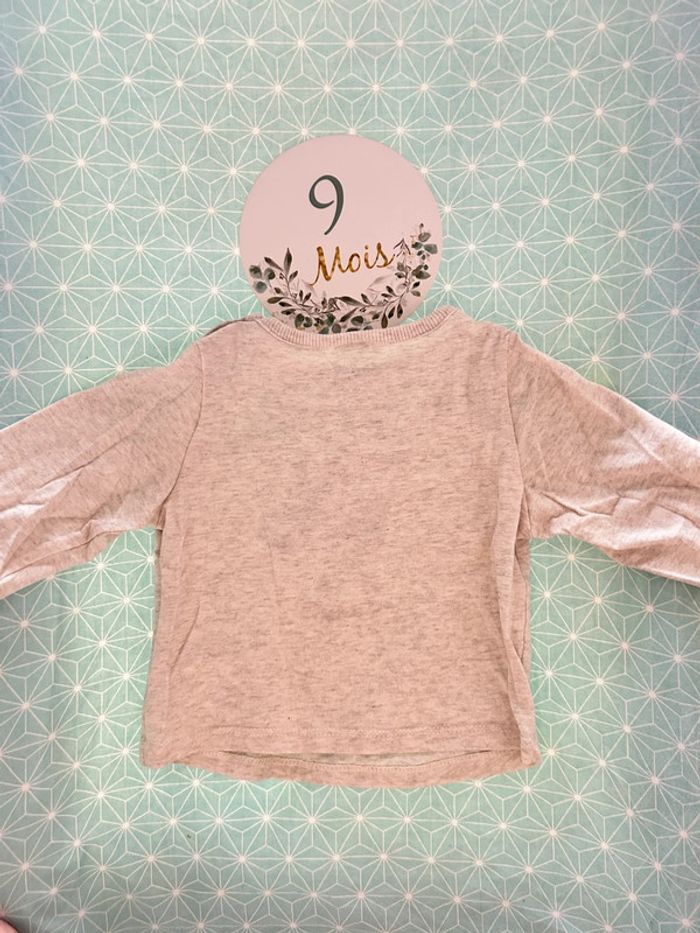 Lot de 2 sous pull 9 mois - photo numéro 6