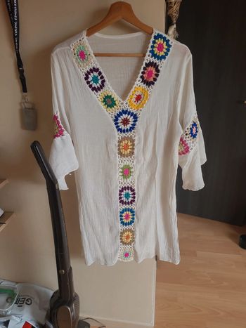 Robe de plage fluide TM