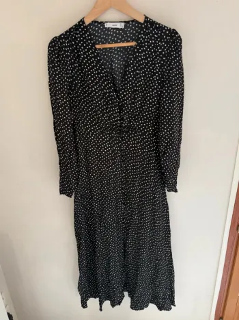 Robe à pois Mango