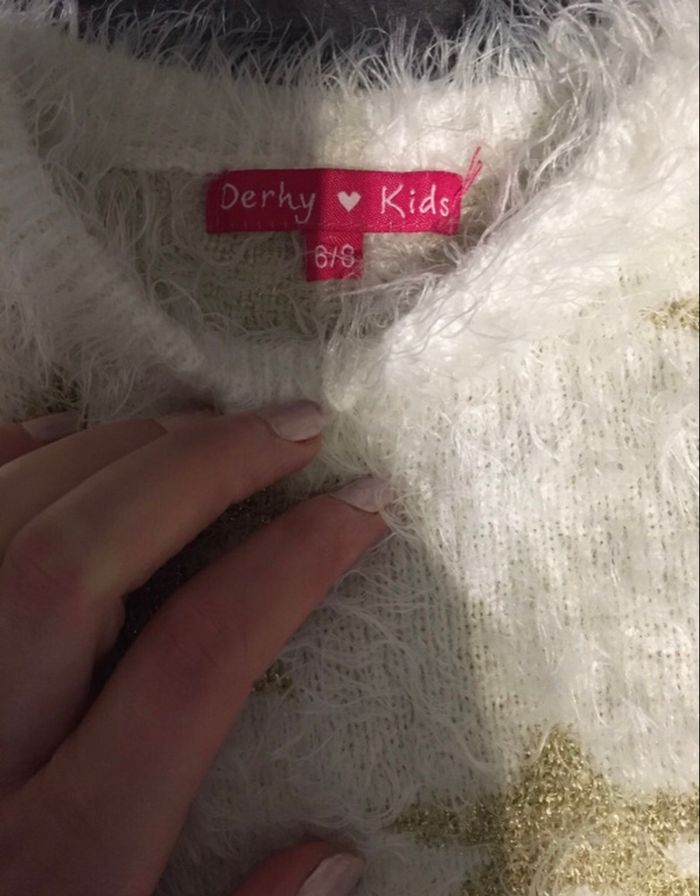 Magnifique pull Derhy Kids - taille 6-8 Ans - photo numéro 3