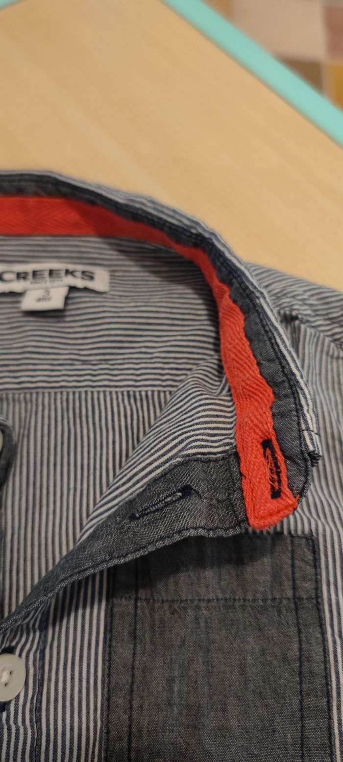 Chemise 🌿 Creeks 🐦 3 ans 🧸 - photo numéro 6