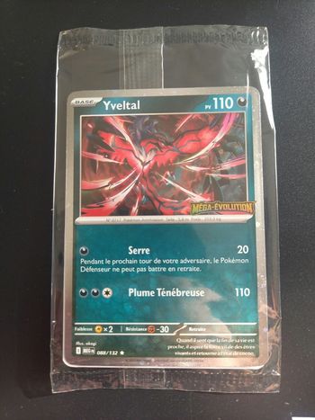 Carte Pokémon Yveltal 088/132 STAMP ME01