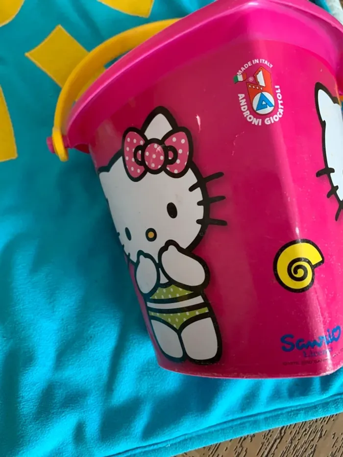 hello kitty seau de plage forme coeur - photo numéro 4
