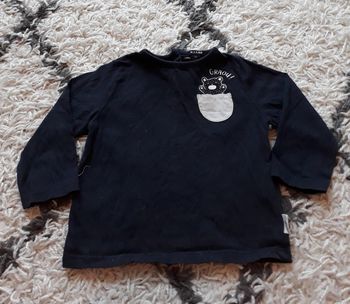 Haut bleu Garçon Taille 9 mois🛍💞Solde Jusqu'à-40% de Réductions🛍🥳